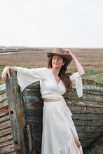 Load image into Gallery viewer, Grace Tie-Top - Cream
